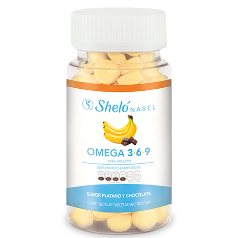 Omega 3-6-9 Adultos Tabletas Masticables
