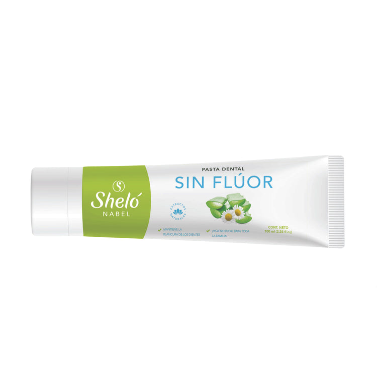 Sin Flúor Pasta Dental con Manzanilla